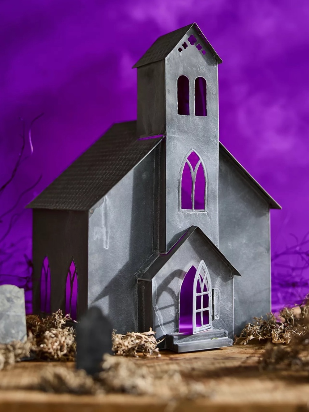 Anthropologie / Terrain Concordville Spooky Village Church (NWT)